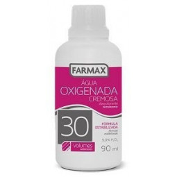 Água Oxigenada Farmax 90Ml Vol.30 Crem.