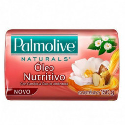 Sabonete Em Barra Óleo Nutritivo Palmolive Naturals Cartucho 150G