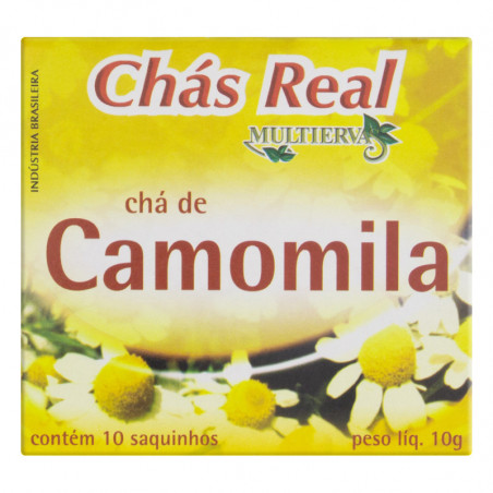 Chá Camomila Real Multiervas Caixa 10G 10 Unidades