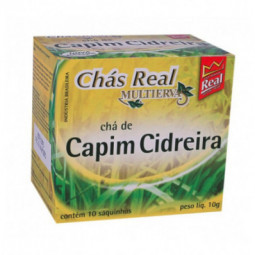 Chá Capim-Cidreira Real Multiervas Caixa 10G 10 Unidades