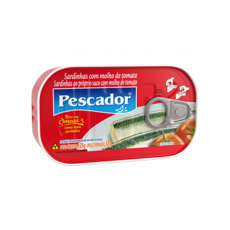 Sardinha Pescador 125G Molho Tomate