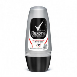 Desodorante Rexona Roll-On Men Antibacterial Invisible 50Ml