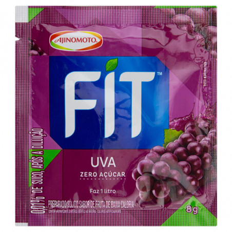 Suco Fit 8G Uva Zero Açucar