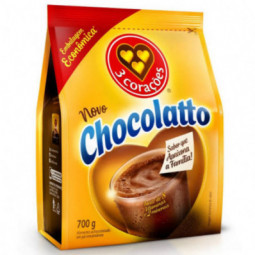 Achocolatado Em Pó 3 Corações Chocolatto 700G