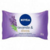 Sabonete Nivea Em Barra Hidratante Lavanda & Óleos