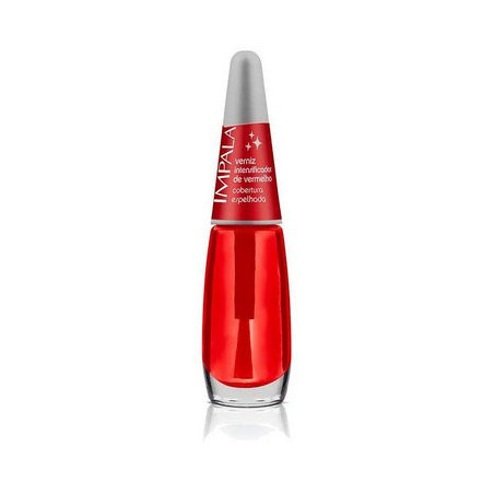 Esmalte Impala Tratamento Verniz Intensificador De Vermelho 7,5Ml