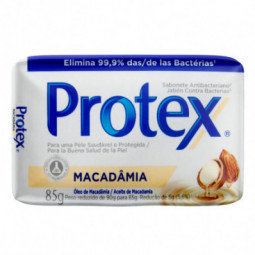 Sabonete Em Barra Antibacteriano Macadâmia Protex Cartucho 85G
