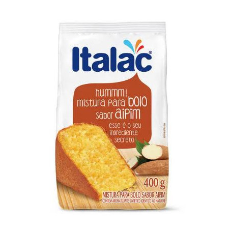 Mistura Para Bolo Sabor Aipim 400G Italac