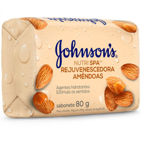 Sabonete Johnsons & Johnsons  Ad.80G Amendoas