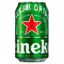 Cerveja Lager Premium Puro Malte Heineken Lata 350Ml