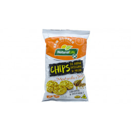 Chips Arroz Integral E Milho Natutal Life Mostarda E Mel 70G
