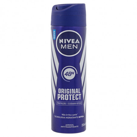 Antitranspirante Aerossol Nivea Men Original Protect 150Ml