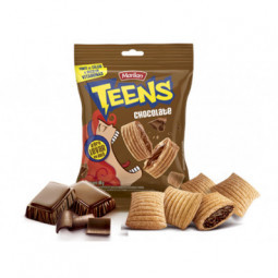 Biscoito Recheio Chocolate Marilan Teens Pacote 80G