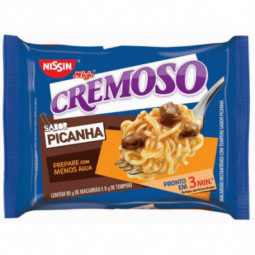 Macarrão Instantâneo Picanha Nissin Miojo Lámen Pacote 85G