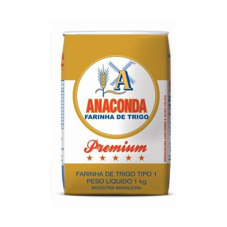 Farinha De Trigo Anaconda Premium 1Kg