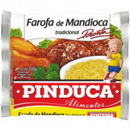 Farofa De Mandioca Pronta Pinduca Tradicional 500G