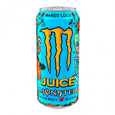 Energético Juice Monster Mango Loco Lata 473Ml
