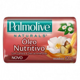 Sabonete Em Barra Óleo Nutritivo Palmolive Naturals Cartucho 85G