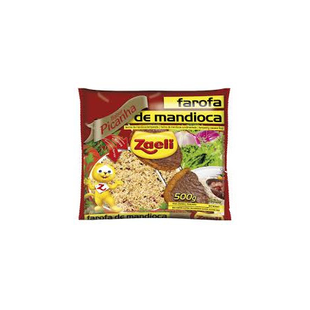 Farofa De Mandioca Zaeli 500G Picanha