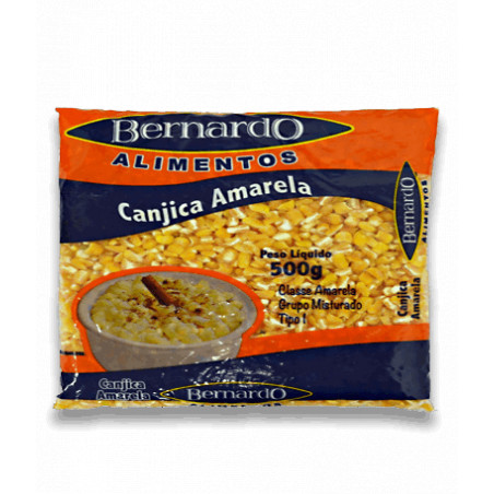 Canjica Bernardo 500G Amarela