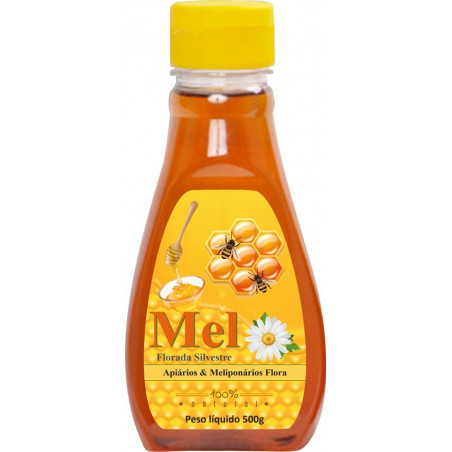 Mel Apicultura Silvestre 500G Bisnaga