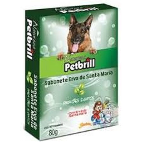 Sabonete Petbrilho 80G Erva Santa Maria