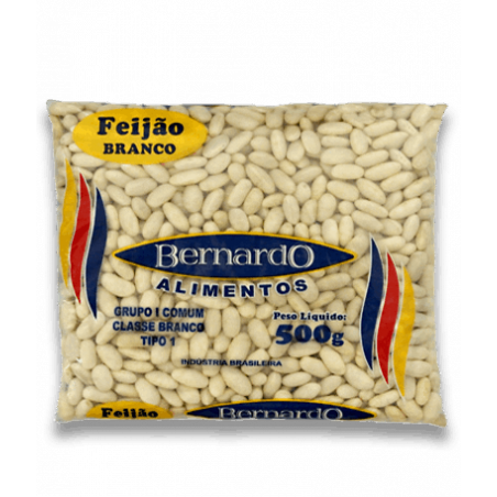 Feijao Bernardo 500G Branco