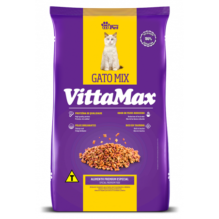 Ração Vittamax Premium 1Kg Gatos Mix
