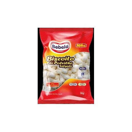 Biscoito De Polvilho Bebela 80G Queijo Palito