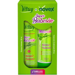 Kit Novex Shampoo +Condicionador Babosão