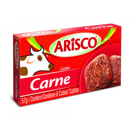 Caldo Arisco Carne 6 Cubos 57G