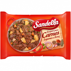 Tempero Sandella 50G Carne