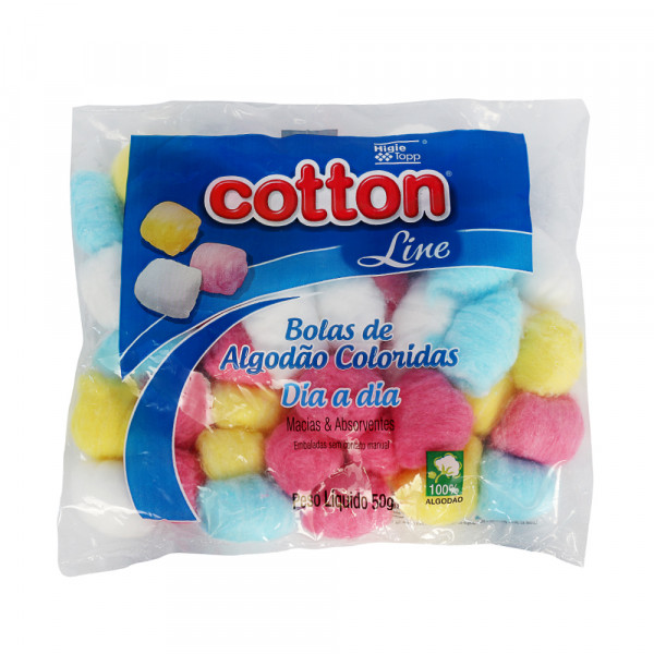 Algodão cotton line bola pc 30G em Promoção na Americanas