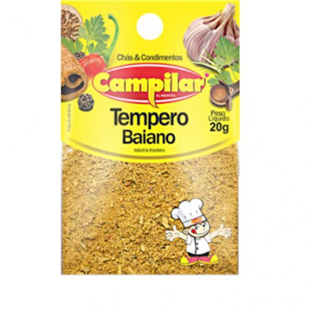 Condimento Campilar 20G Tempero Baiano