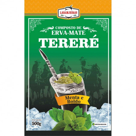 Erva Mate Terere Laranj.500G Menta/Boldo