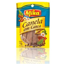 Condimento Mika 10G Canela Em Casca