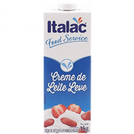 Creme De Leite Leve 1Kg Italac