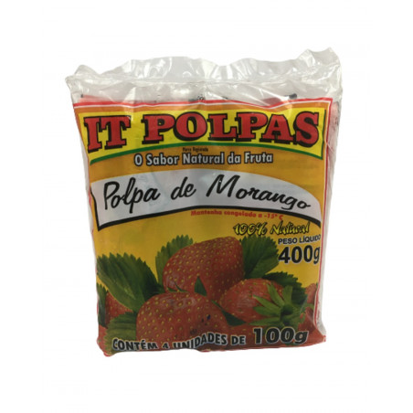 Polpa de Fruta  It Polpa 400G Morango