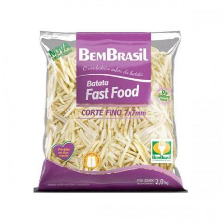 Batata Bem Brasil 2kg Fast Food