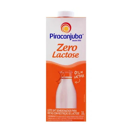 Leite Piracanjuba 1L Zero Lactose Unidade