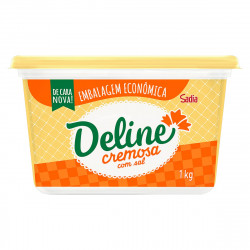 Margarina Deline Cremosa com Sal 1kg