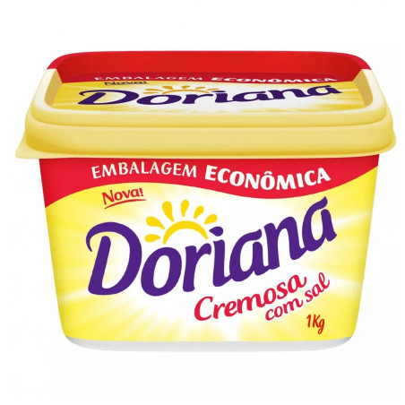 Margarina Doriana Cremosa Com Sal 1KG