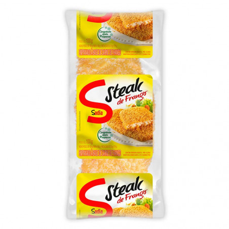 Steak de Frango Empanado Sadia 100G