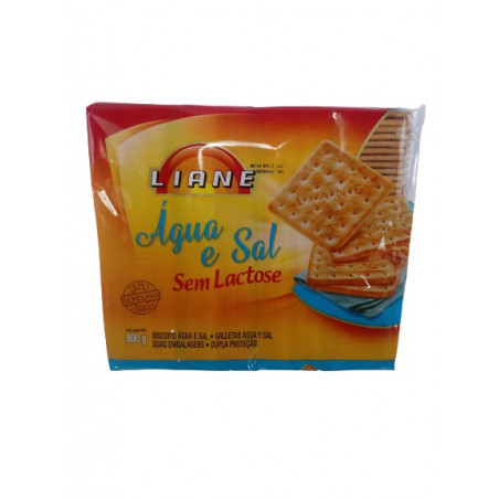 Biscoito Liane 800G Água E Sal