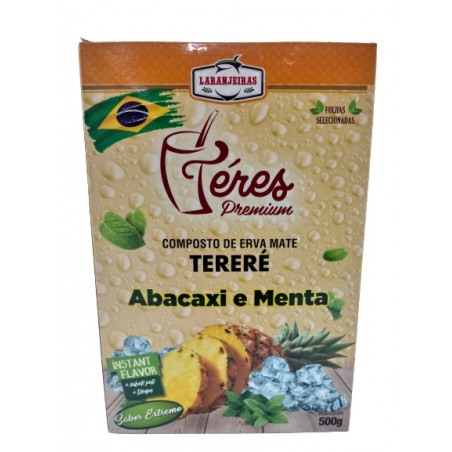 Erva Mate Tereré Laranj.500G Abacaxi e Menta