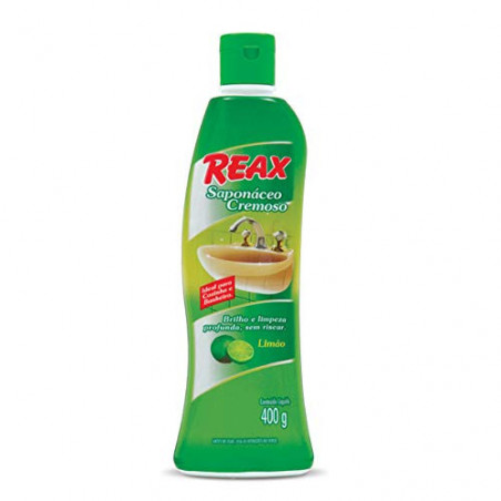 Saponáceo Cremoso Reax 400G Limão