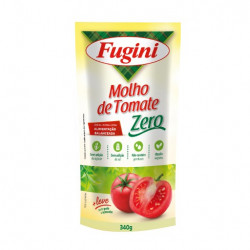 Molho De Tomate Fugini 340G Zero Sache