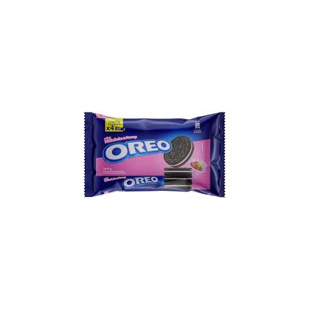 Biscoito Oreo 144G Recheio Morango