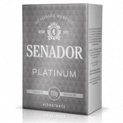 Sabonete Em Barra Perfumado Senador 130G Platinium Unit