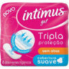 Absorvente Sem Abas Extra Suave Intimus Tripla Proteção Pacote 8 Unidades